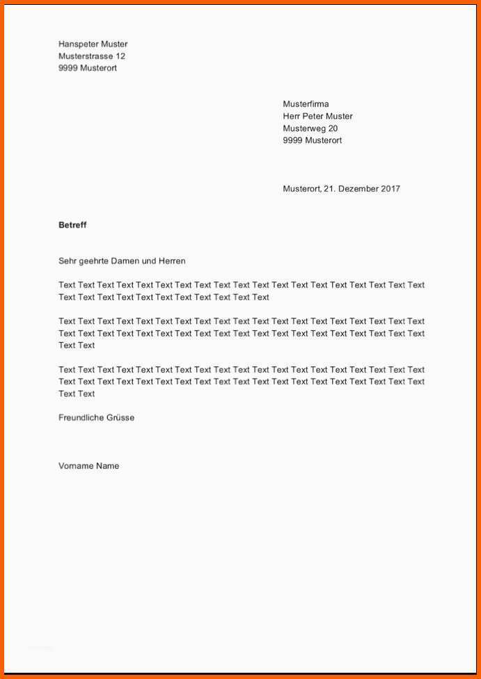 Großartig 16 Briefkopf Vorlage Word