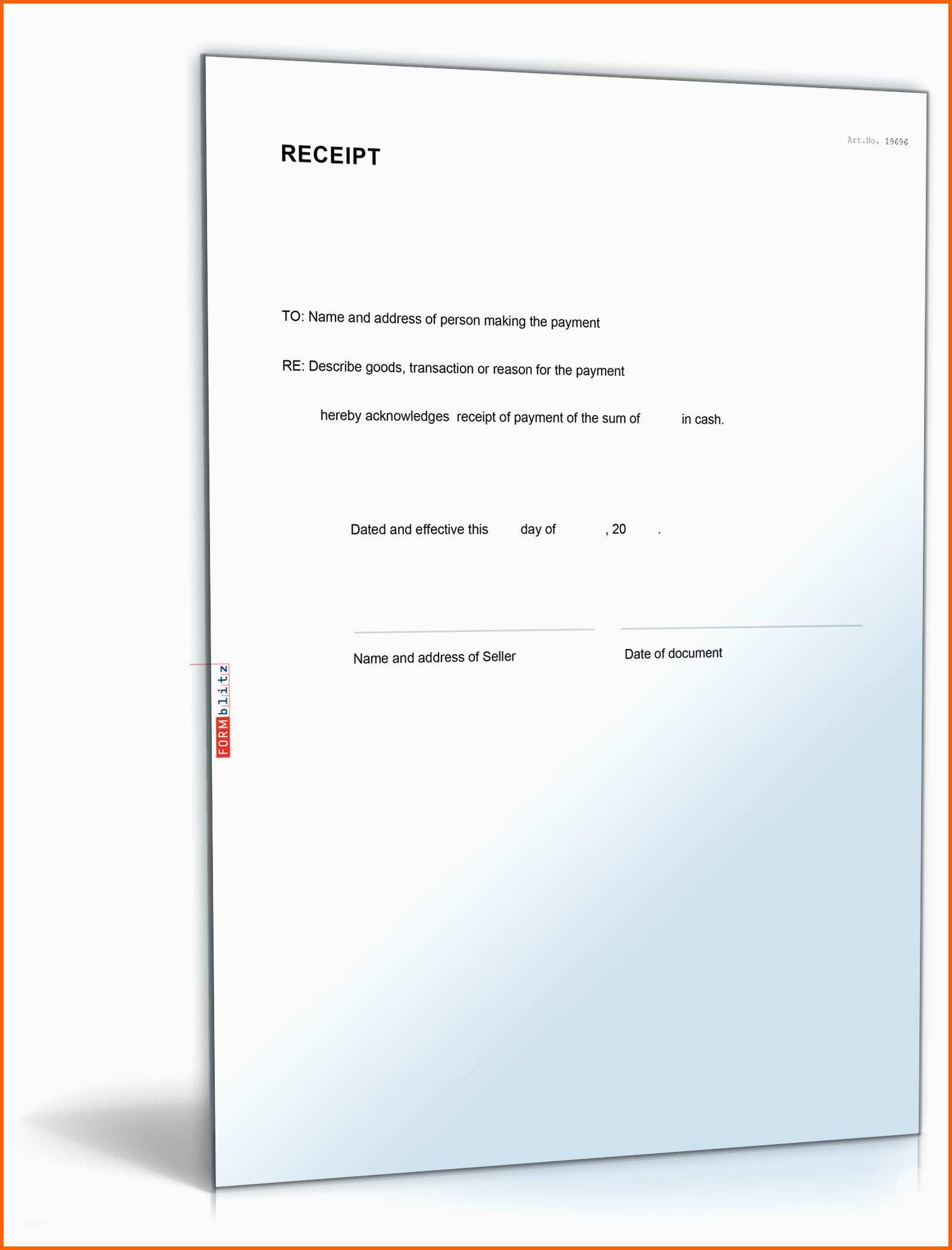 Großartig Beleg Auf Englisch