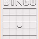 Großartig Bingo Vorlage