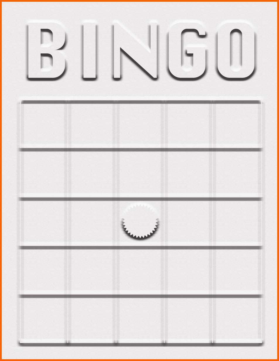 Großartig Bingo Vorlage