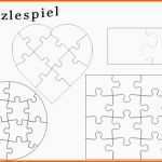 Großartig Blanko Puzzle In Verschiedenen formen