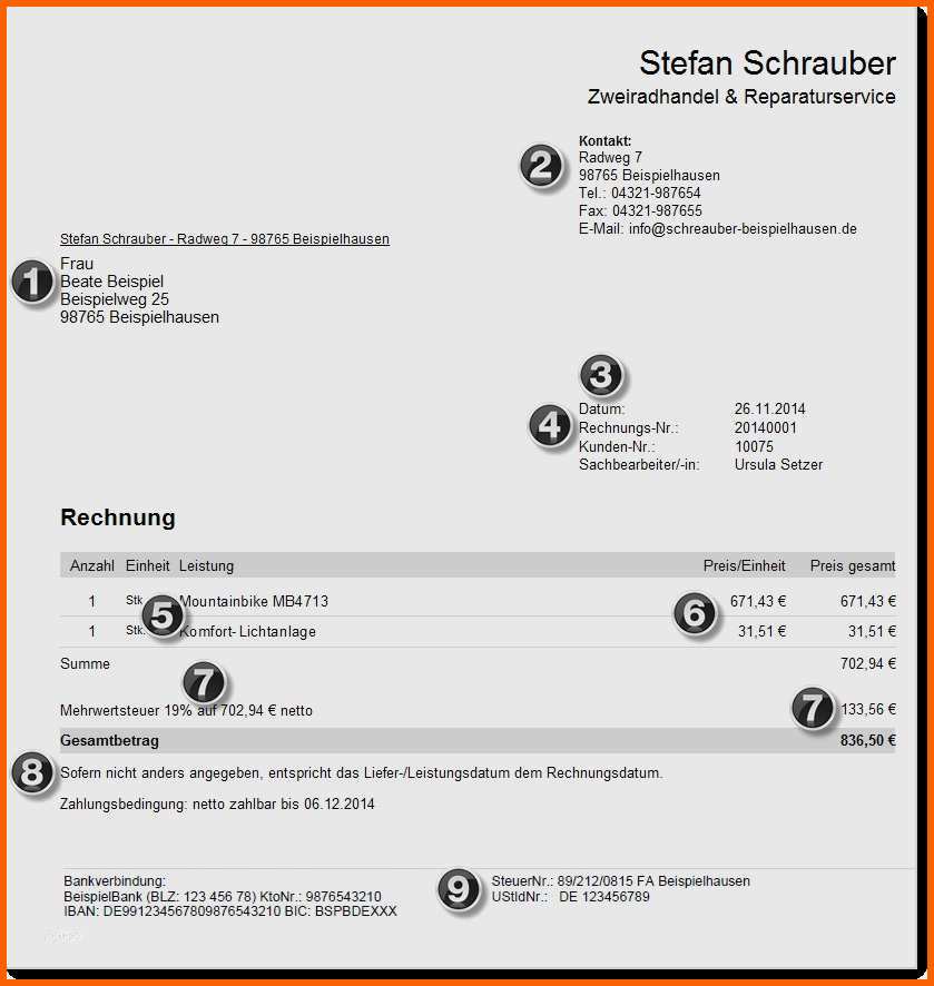 Großartig Buchführung Kleingewerbe Vorlage Kostenlos Schön Rechnung
