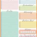 Großartig Cute to Do List Template Printable Templates Collections