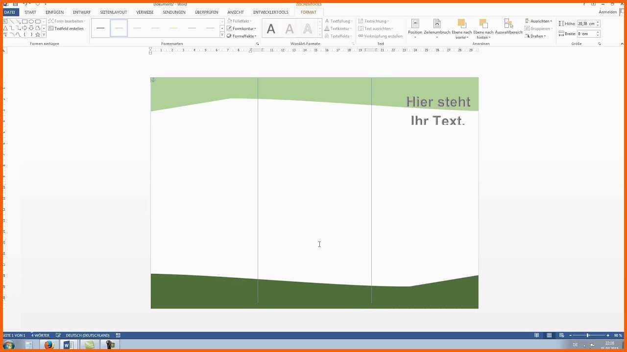 Großartig Flyer Erstellen In Word 2010 2013 [hd Tutorial German