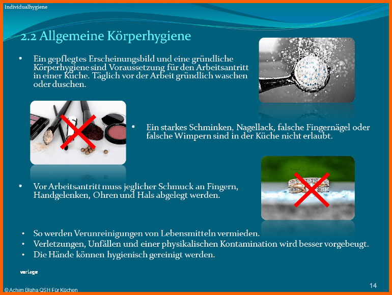 Großartig Haccp Hygieneschulung Haccp Schulung Auf Cd Rom Vorlage