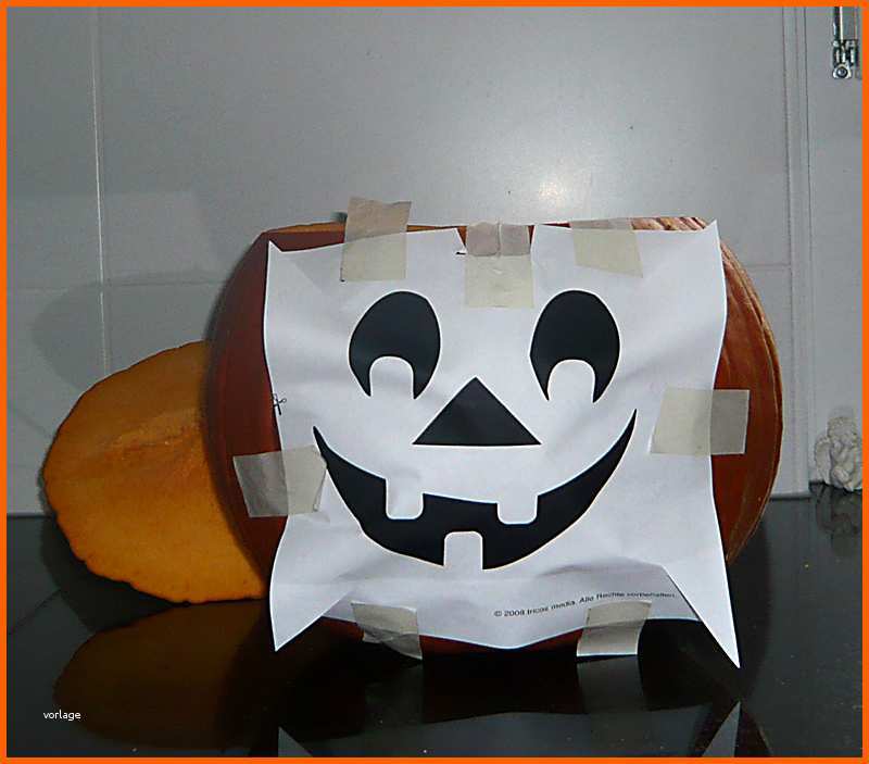 Großartig Halloween Kürbis Kürbis Schnitzen Am Besten Mit Vorlage