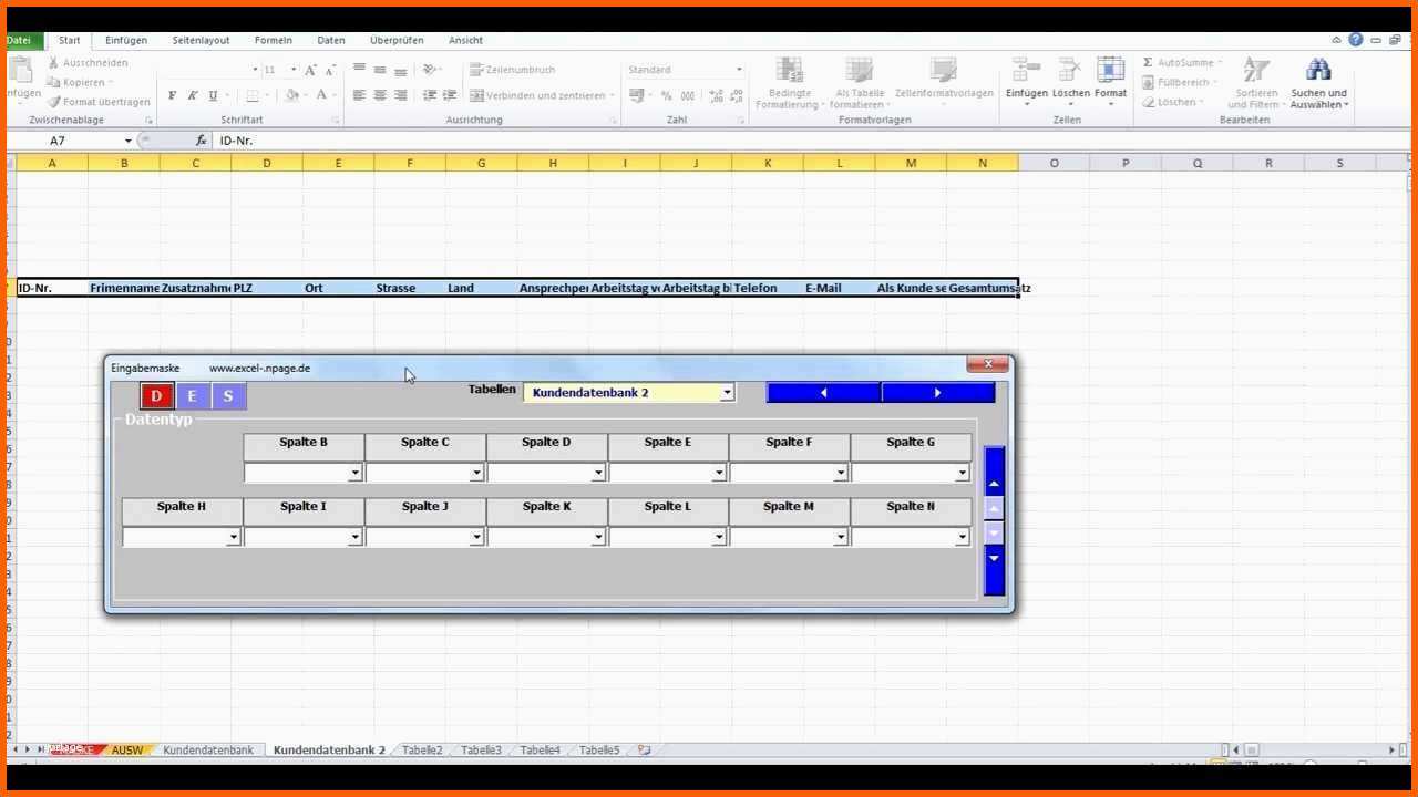 Großartig Kundenverwaltung Excel Vorlage Kostenlos Bewundernswert