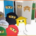 Großartig Lego Ninjago Figuren tolle Bastelidee Für Den