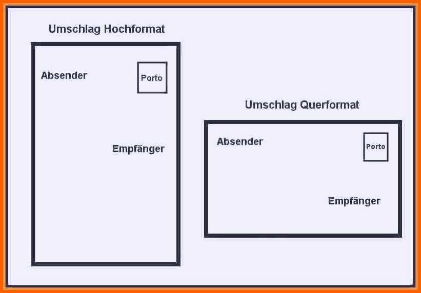 Großartig Paket Beschriften Vorlage Wunderschönen Absender Brief Mit