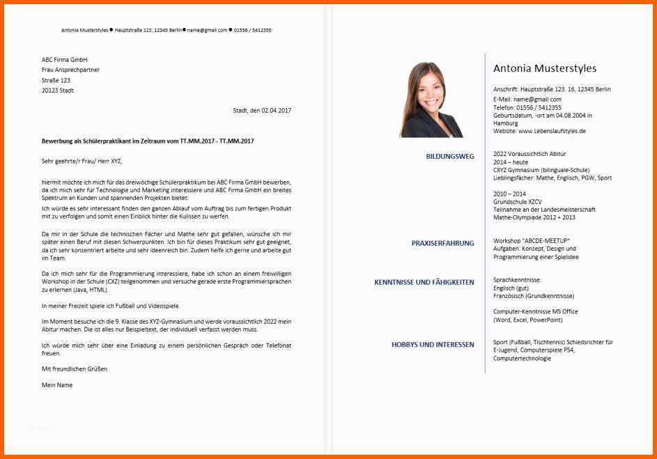 Großartig Praktikumsbericht Vorlage Schule 8 Klasse