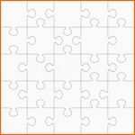 Großartig Puzzle Vektor Vorlage Mit Puzzle Teile Ser