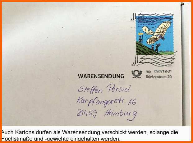 Großartig Ratgeber Sparversand Mit Warensendung