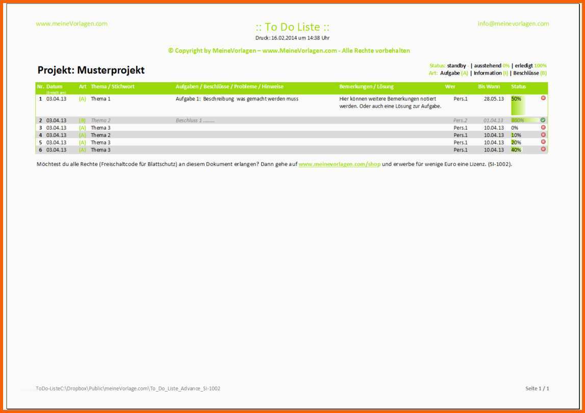 stammdaten excel vorlage