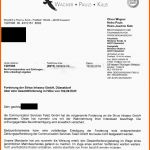 Großartig Vorlage Zum Antworten Bei Unberechtigten Mahnungen