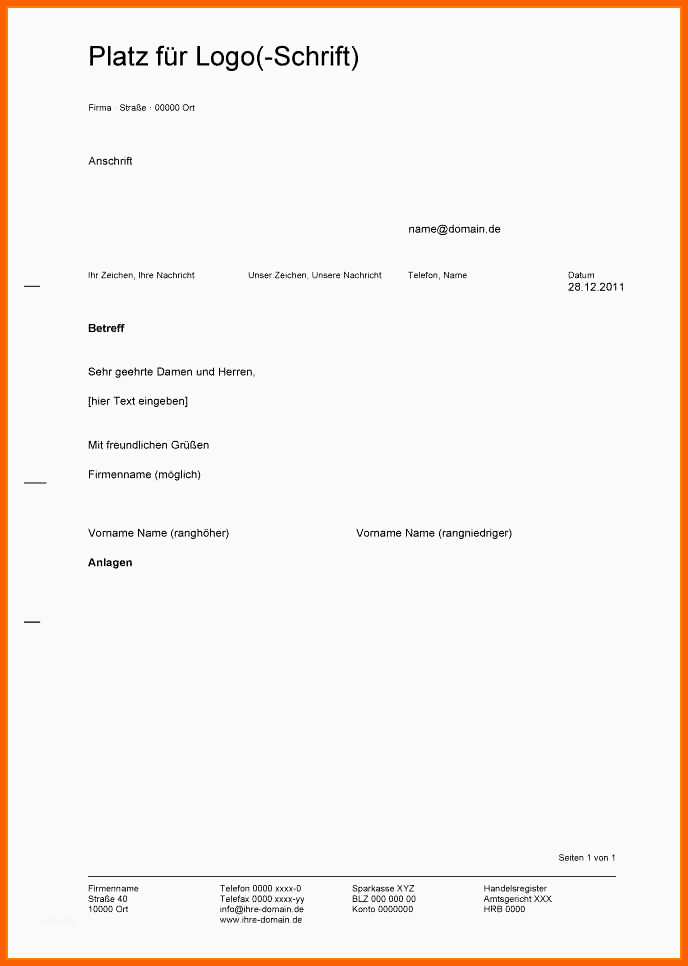 Größte 15 Privater Brief Vorlage