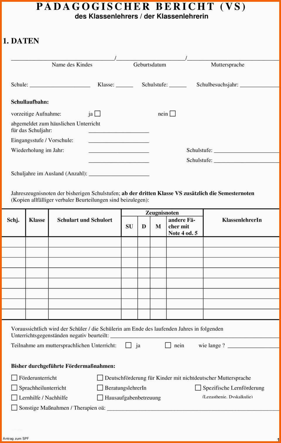 Größte 39 Editierbar Beobachtungsbogen Kindergarten Muster