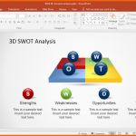 Größte 3d Swot Powerpoint Template