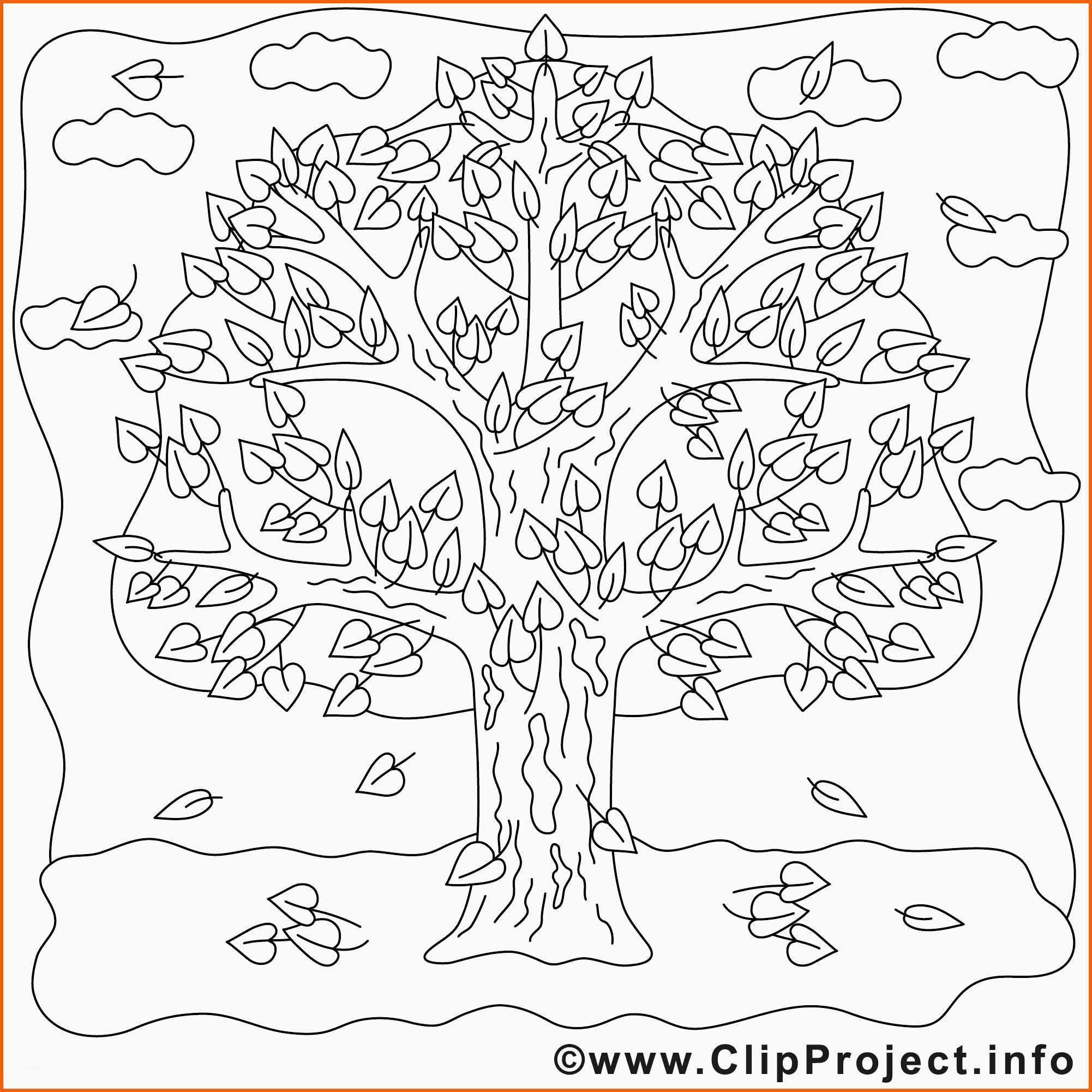 Größte Baum Malen Vorlage Neu Einzigartiges Herbst Baum