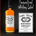 Größte Benutzerdefinierte Etikett Personalisiert Whisky Label