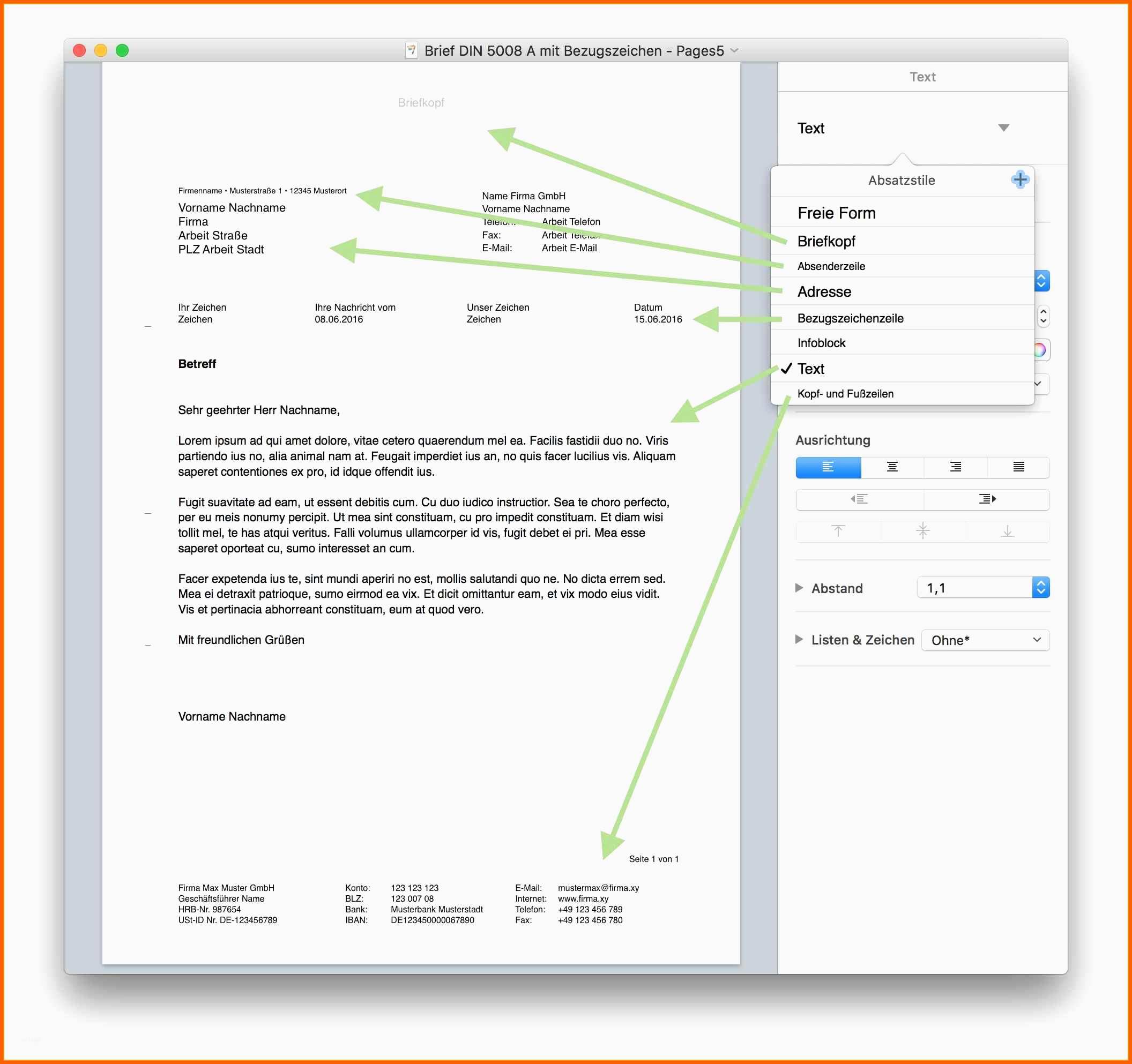 Größte Briefkopf Vorlage Openoffice 14 Briefbogen Vorlagen Avant