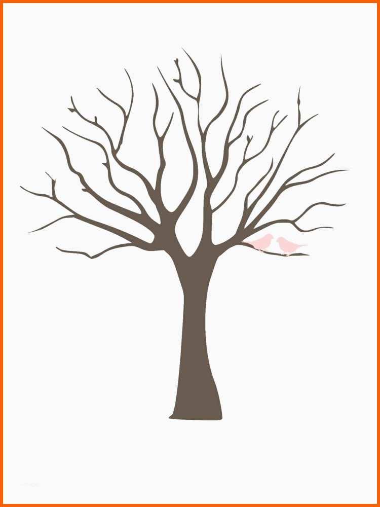 Größte Fingerabdruck Baum Vorlage &amp; andere Motive Kostenlos Zum