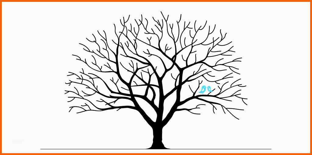 Größte Fingerabdruck Baum Vorlage Zum Ausdrucken Avec