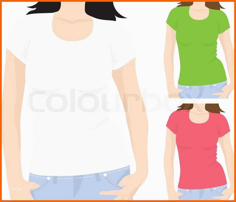 Größte Frauen T Shirt Vorlage Vector Vektorgrafik