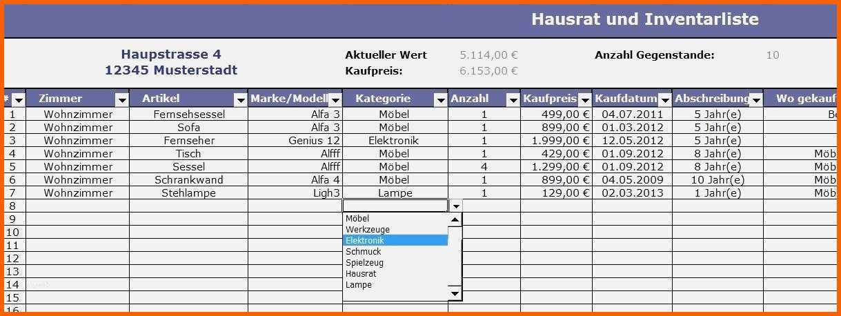 Größte Inventur Excel Vorlage Kostenlos Süß Schön Kostenlos Excel