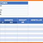 Größte Kostenlose Excel Inventar Vorlagen