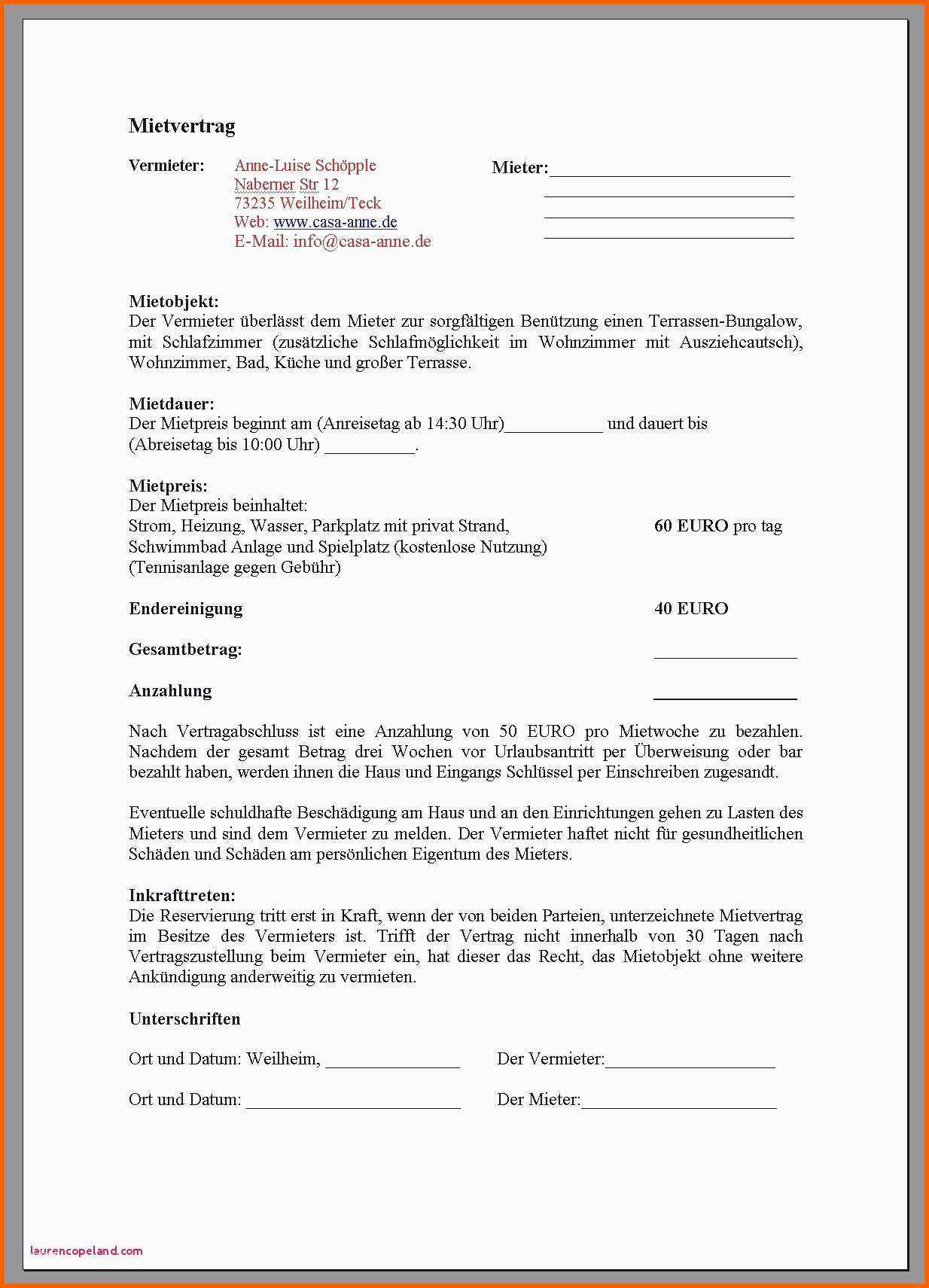 Größte Kundigung Arbeitnehmer Vorlage Abc Der Mietnebenkosten