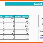 Größte Lagerbestand Und Inventar Kostenlose Vorlage In Excel