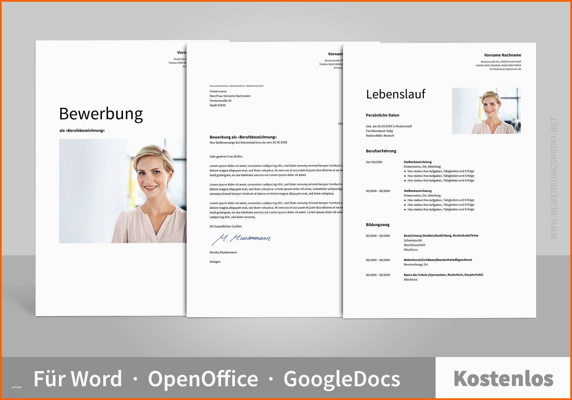 Größte Musterbewerbung Albus Bewerbungsprofi Net