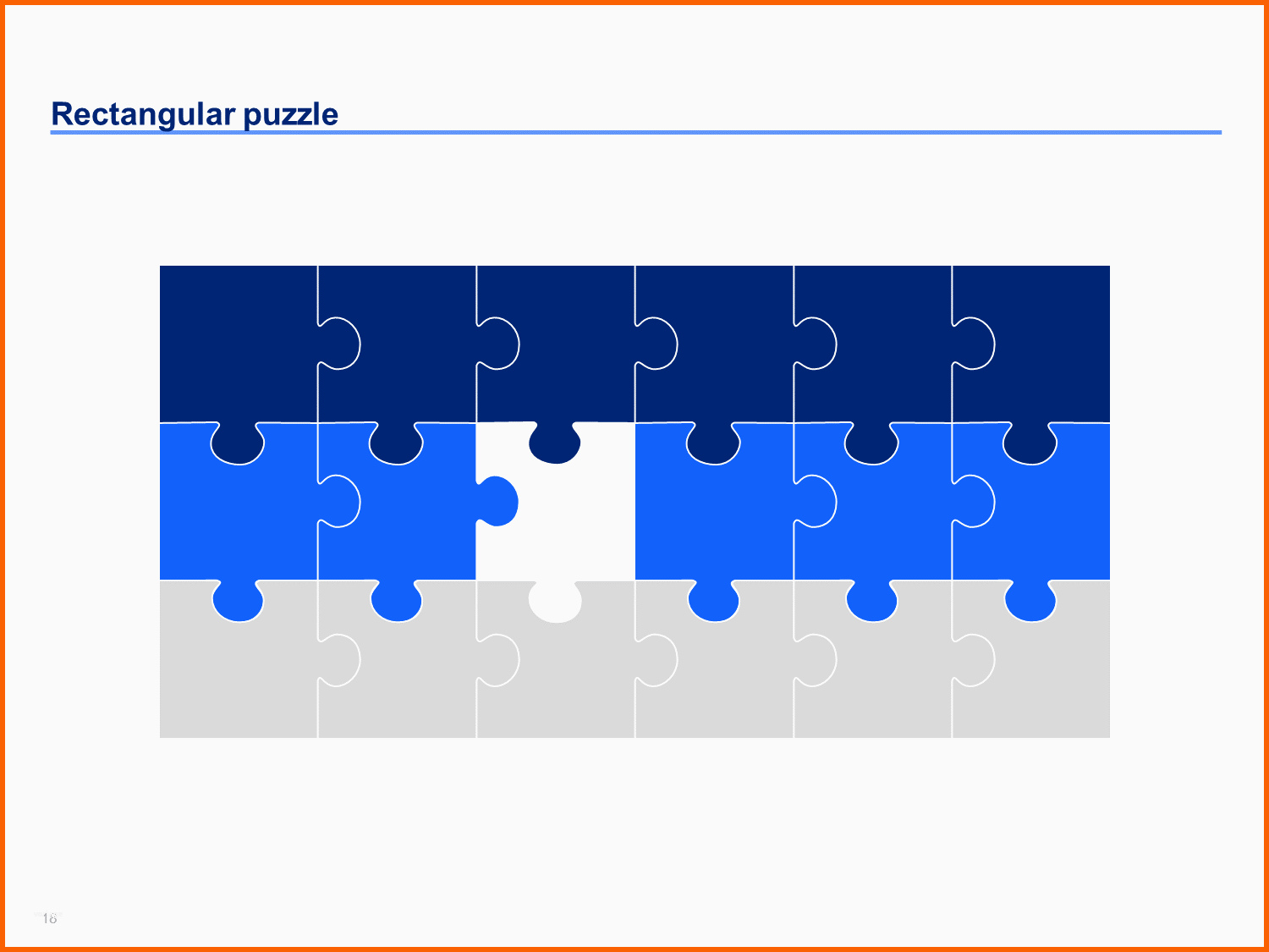 Größte Puzzle Powerpoint Templates