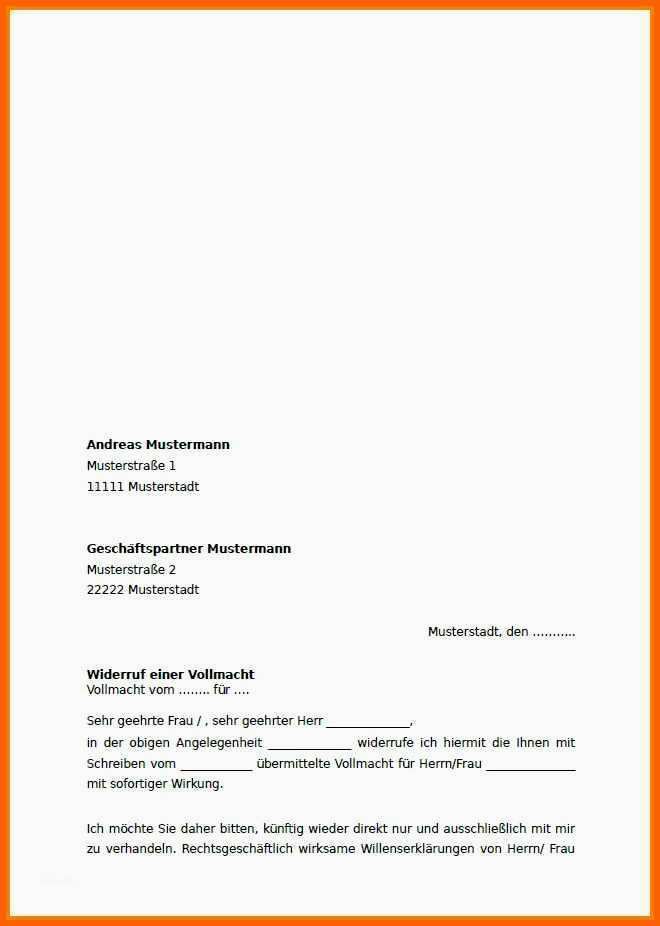 Größte Vollmacht Vorlage Word Schönste 8 Muster Vollmacht
