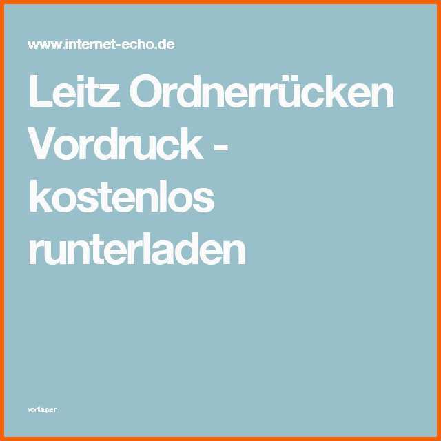 Größte Vorlage Leitz ordnerrücken Elegante Leitz ordnerrücken