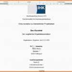 Größte Word Vorlage Für Projektdokumentation Der It Berufe