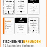 Hervorragen 12 Kostenlose Urkunden Vorlagen Für Tischtennis Turniere