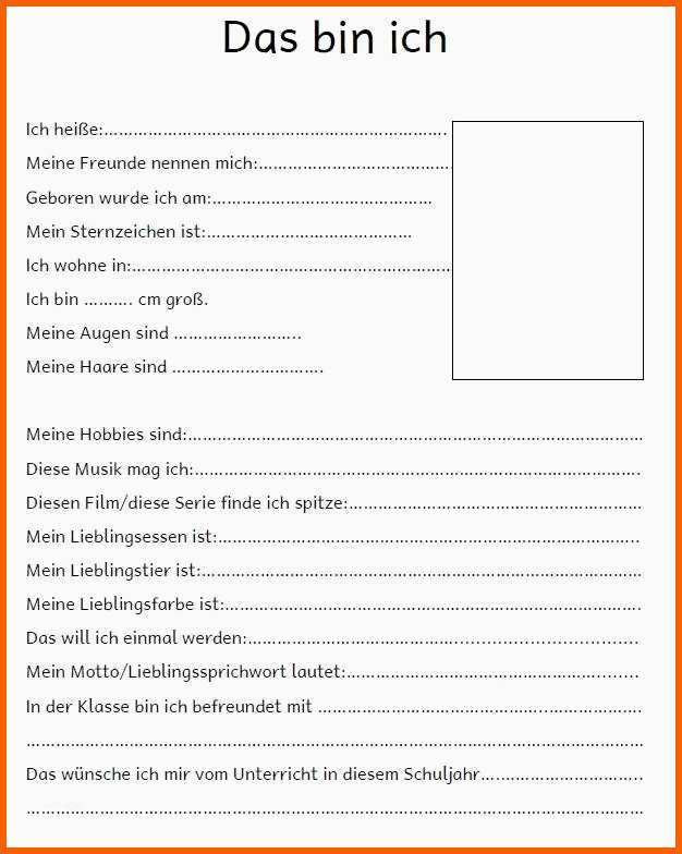 Beispiele Steckbrief