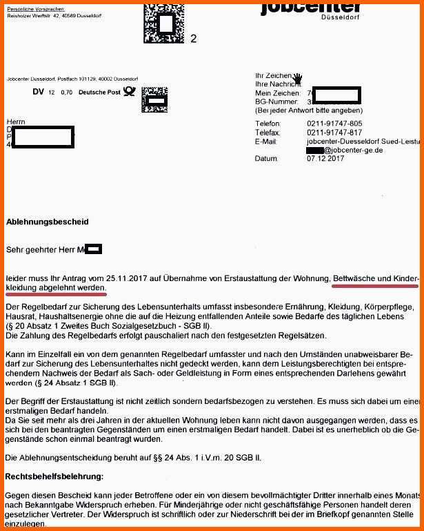 Hervorragen Antrag Erstausstattung Baby Jobcenter Rahmen 29