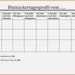 Hervorragen Blutzucker Tabelle Zum Eintragen Excel Durchgehend Neueste