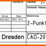 Hervorragen Datei software Cad Tutorial Bonus Schriftfeld
