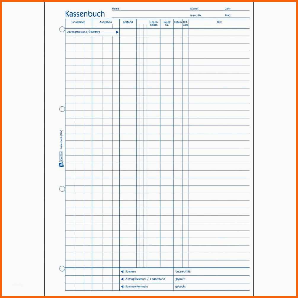 Hervorragen Datev Kassenbuch Excel Stock Datev Kassenbuch Excel Und