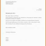 Hervorragen formeller Brief