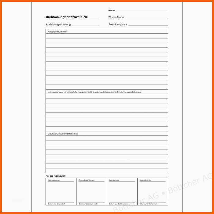 Hervorragen Ihk Berichtsheft Vorlage – Vorlagens Download
