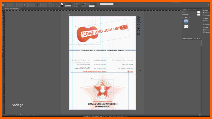 Hervorragen Indesign Tutorial Sechsseitiger Falzflyer In Din Lang