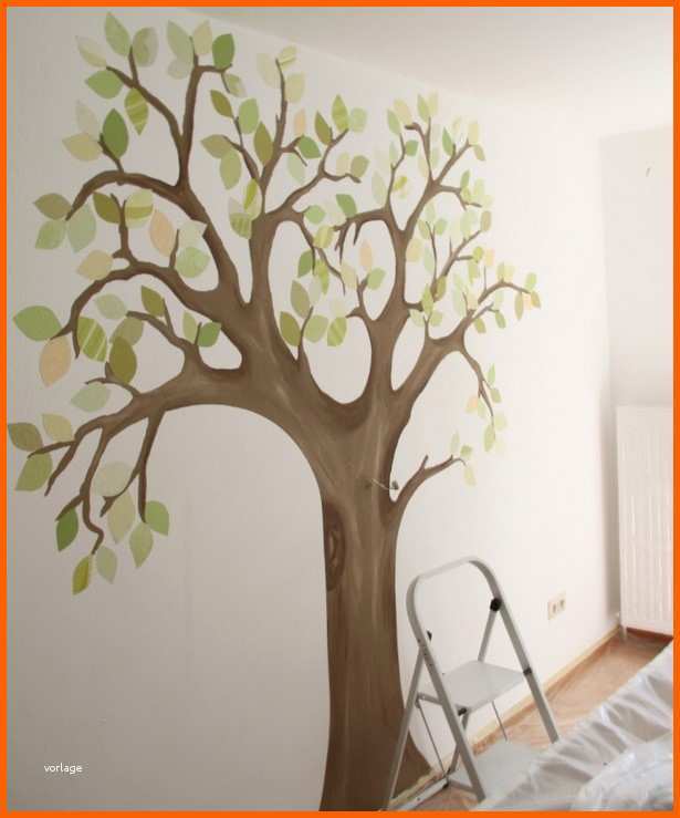 Hervorragen Kinderzimmer Baum Malen