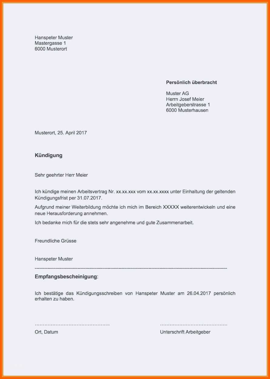 Hervorragen Kündigung Elternzeit Arbeitnehmer Muster
