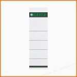 Hervorragen Leitz 1607 Grau 57 X 190mm ordner Rückenschilder Böttcher Ag