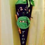 Hervorragen Meine Ninjago Schultüte Einschulung