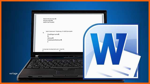 Hervorragen Microsoft Word Briefkopf Als Vorlage Erstellen